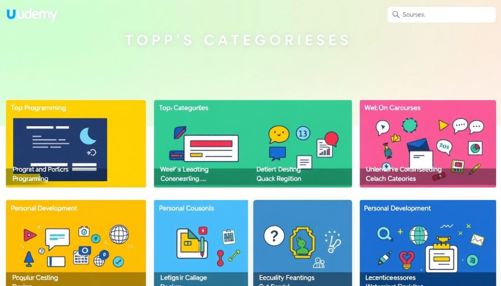 best selling udemy course categories