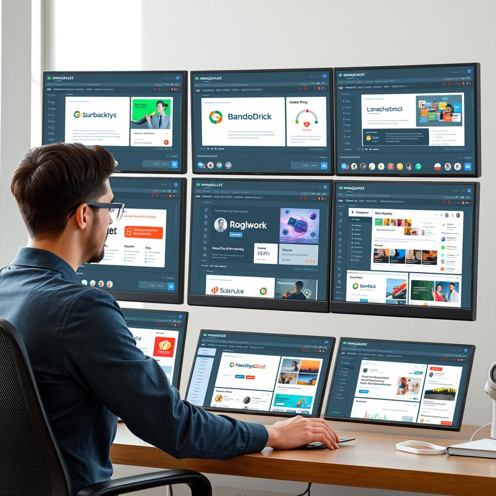 Marketing agency using Brandblast AI to manage multiple client accounts