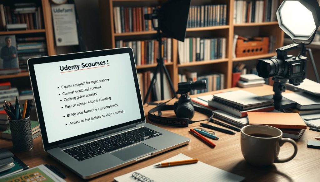 Udemy course creation steps