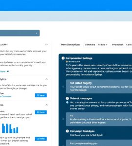 Syndie.io dashboard showing AI-powered LinkedIn outreach features
